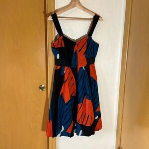 Adorable Anthropologie fit n flare dress